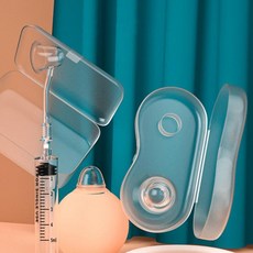 함몰유두 교정기 흡인기 풀러 셰이퍼 흡입 평평한 반전 리드레스 교정 유인기 1 세트, 1개