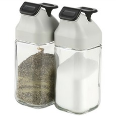 SINOGLASS 一鍵式調味瓶, 2個, 單品80ml