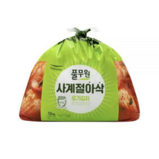 풀무원 사계절 아삭 포기김치 10kg, 1개