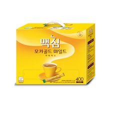 커피믹스 맥심 모카골드 마일드 대용량 사무실 회사 스틱 커피 400T, 1개, 400개입, 12g