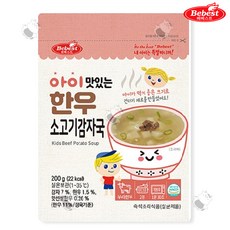베베스트 아이 맛있는 한우 소고기감자국 간편식, 200g, 30개