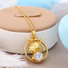 호랑이띠순금펜던트