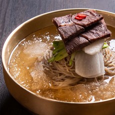 1인분으로 소포장 되어있는 평양 물냉면 5인분 SET, 3팩, 1250g