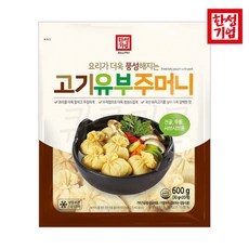 한성기업 고기 유부 주머니, 600g, 1개