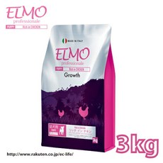 엘 모 파 피 3kg (푸 리 잉 닭고기) rich in chicken 에 르 무 프로 이탈리아 개 밥, 1개, 상세설명참조 상품 문의는 상품 문의란에 적어주세요
