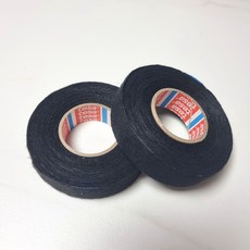 현앤몰 흡음테이프 테사 하네스 테이프 자동차 배선정리 19mm, 2개