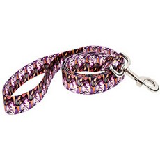 DoggyRide Fashion Dog Leash 5-Feet Van Heemskerc DoggyRide 패션 개 가죽끈 5피트 Van Heemskerck Bild84 핑, Pink/Purple, Not Applicable, 1개