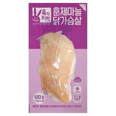 육식토끼 소프트 닭가슴살 100g, 훈제마늘맛 1팩, 1개