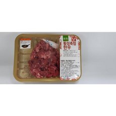 횡성한우 1등급이상 양지국거리용 100g 1 x 1 x 0.5cm 풀스쿡 냉장, 1개