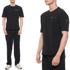 [몽클레어] X 팜 엔젤스 지니어스 반팔티셔츠 8C00003 M3568 999 (남여공용)