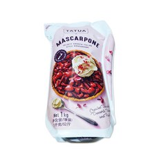 타투아 마스카포네 치즈 1kg(티라미수 크림치즈 빵), 1개, 1kg