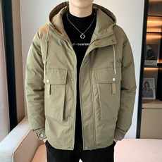 Sevenmoon겨울 남 기모 도톰 캐주얼 패딩 커플 점퍼 남녀공용