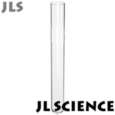 (JLS) 유리 시험관 (Test Tube) 사이즈별 5개묶음판매 (실험관 유리관 유리봉), 30 x 200mm - 100ml 5개