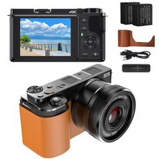 Komery 12X 광학 줌 SLR DSLR 카메라 4K 64MP HD 디지털 카메라 사진 자동 초점 와이파이 비디오 브이로그 웹캠 캠코더
