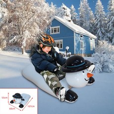 눈사람튜브썰매