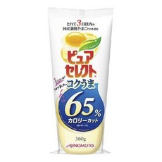 AJINOMOTO 味之素 Pure Select濃醇減卡65%美乃滋, 1個, 360g