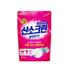 테크 산소크린 분말 표백제, 2.4kg, 1개
