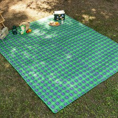 파크론 그린체크 그랜드 태백산맥 초특대형 다용도매트 (300x260cm)