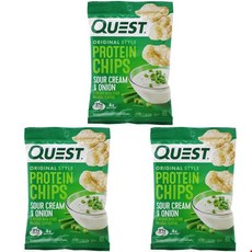 Original Style Protein Chips Sour Cream & Onion 12 Pack 1.1 oz (32 g) Each, 3개묶음, 1