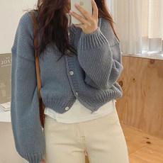 루즈핏가디건