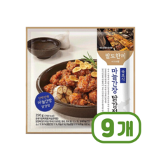 팔도한끼 속초식 마늘간장닭강정 즉석조리 250g x 9개