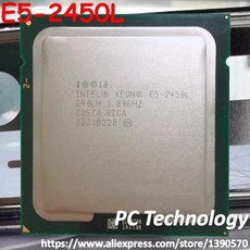 70W 배송 CPU L E5-2450 제온 E5-2450L 인텔 20MB 오리지널 무료 코어 1.80GHZ SmartCache 프로세서 8 LGA1356
