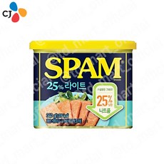 나트륨을 가볍게 스팸 마일드 25% 라이트 340g X5개, 5개