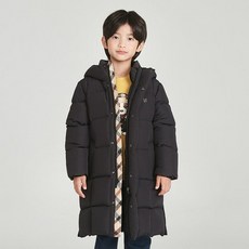 닥스키즈 DAKS KIDZ 자카드 벤치다운 점퍼 DTW12JN13M_BK 292927
