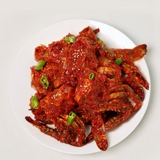 더꽃게 양념게장 1kg 국내산 연평도 양념 꽃게장 꽃게무침, 1개