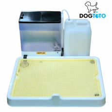 해피루 기본형 강아지소변처리기 도그토토 2024최신형 자동세척 배변판 애견 애묘 화장실, 1개