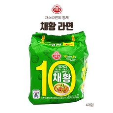 마루몰 오뚜기 채황라면(멀티팩4봉) 라면은 대세 갓뚜기, 4팩