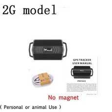 3000mAh TK919 소 추적기 앱 낙타 모니터 방수 GPS 4G 음성 자동차 동물 TK935 로케이터, 2G No Magnet Collar, 1개