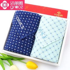 댕냥샵 생활용품 수건선물세트 522572009171, 하늘색 + 밀라노