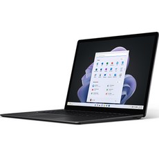 마이크로소프트 2022 서피스 랩탑5 노트북 15 코어i7 인텔 12세대, 블랙, 512GB, 16GB, WIN11 Home, RIP-00046