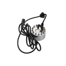 JC 12 LED 연못 분수 미스트 Fogger 메이커 가습기 분수 미스터, As Described