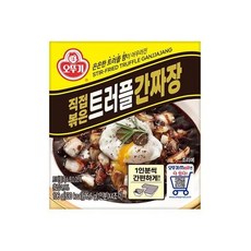 오뚜기 직접볶은 트러플간짜장 고형, 106g, 2개