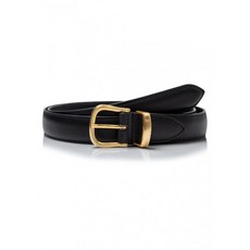 SAVAGE 371 Leather Belt - Black