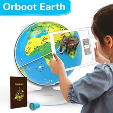 Shifu Orboot (App Based): Augmented Reality Interactive Globe For Kids Stem Toy For Boys & Girls Ag-B075WW3JKQ, Classic Orboot / one size