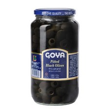고야 대용량 피티드 블랙 올리브, 875g, 6개