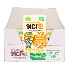 뽀로로 키디밀 성장 밸런스 음료 135ml 135ml 두유 24