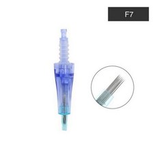 오토 MTS 기계 니들 롤러 FDA 10pcs 교체 마이크로 카트리지 팁 닥터펜 A1 Microneedle Stamp 안티 여드름 흉터 명소 112628, 7pin_