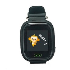 스마트 GPS 와이파이 추적기 위치 찾기 SOS 전화 Smartwatch 전화 시계 아기 아이 엘더 안티-분실 모니터 Q, 01 Black_01 CHINA_04 Spanish Version