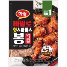 하림 버팔로핫스파이스봉 200g, 5개, 1kg