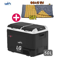 몬스터 듀얼 스마트 LG콤프 차량용 냉장고냉동고 점보 50L/이동식 냉온장고/DC 12v 24v 차량용 캠핑 냉장고냉동고