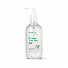 AROMATICA Organic Aloe Vera Gel 10.14oz Soothing Cooling Moisturizing 오가닉 알로에 베라 젤 287g, 단일상품