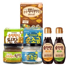 아이배냇 뿌려먹는양념세트, 1세트, 692g, 뿌려먹는(김자반)+간장(국물+비빔)+소금+된장