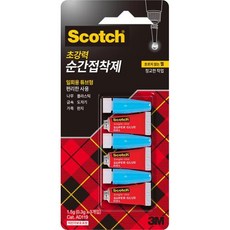 3M 생활용품 순간접착제 AD 119 (0.5g*3ea) 20EA, 상세페이지 참조