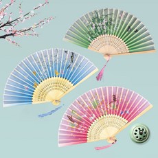 포켓부채 24개 20개 세트 원터치부채 수박부채 오렌지부채 01.베이직-수박 상품 이미지