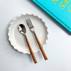 본인 르리에 디저트 케이크 티포크+티스푼 세트, 티스푼+티포크, 5세트 티스푼+티포크, 5세트
