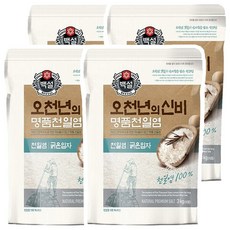 오천년의 신비 명품천일염 굵은입자 3kg x 4개